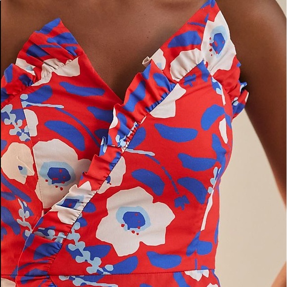 Hutch strapless ruffle top from Anthropologie size 8, NWTs - Picture 2 of 8